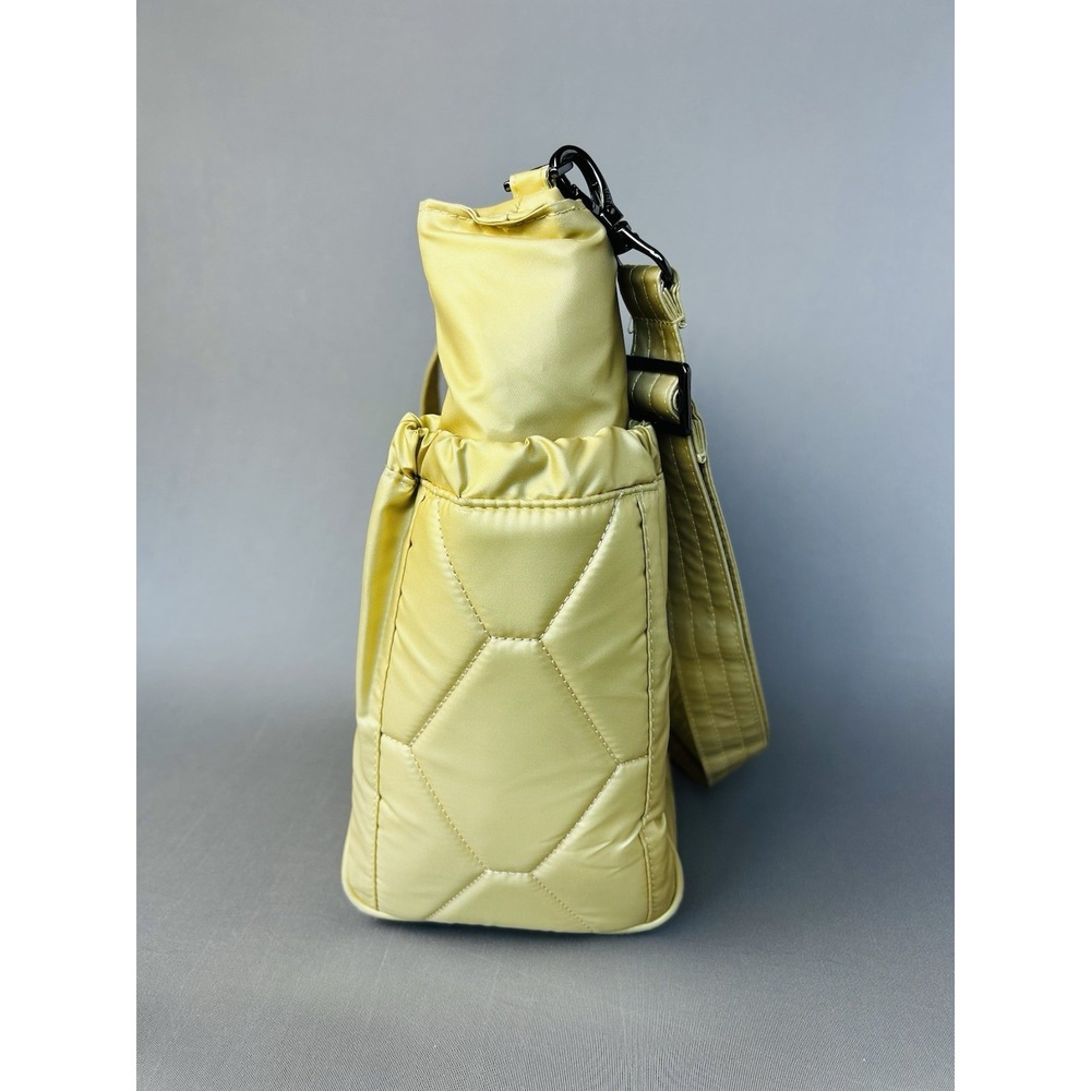 Lug Toss Convertible Crossbody Bag Metallic Gold Purse - Picture 3 of 16